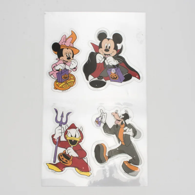 Disney Гуфи собака Микки Маус Минни силиконовый прозрачный магнит на холодильник