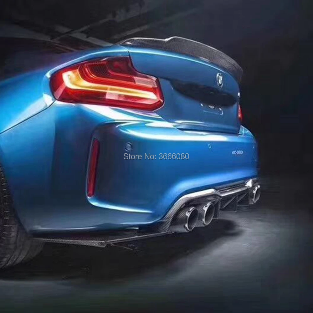 Задний спойлер из углеродного волокна для BMW F22 F23 2 серии Coupe &amp Convertible F87 M2 218i 220i 228i