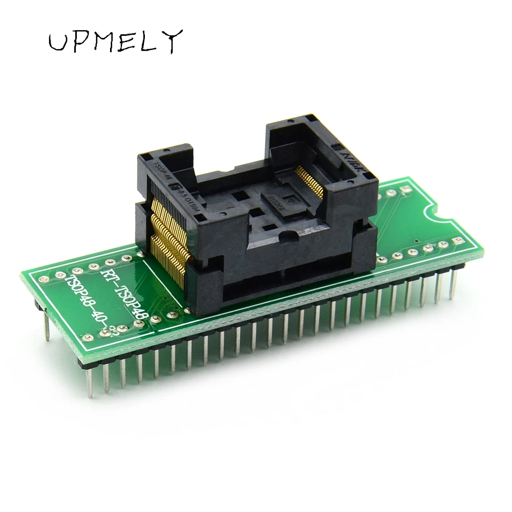 

Genuine Upmely TSOP48 to DIP48 Adapter TSOP48 Socket for RT809F RT809H & for XELTEK USB Calculator Test Programmer Socket Smart