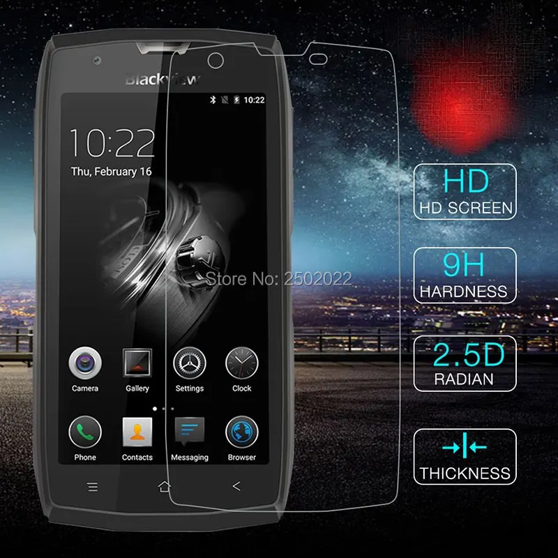 2.5d закаленное защитное стекло для blackview bv7000 pro Защитная пленка экрана на bv 7000 bv7000pro