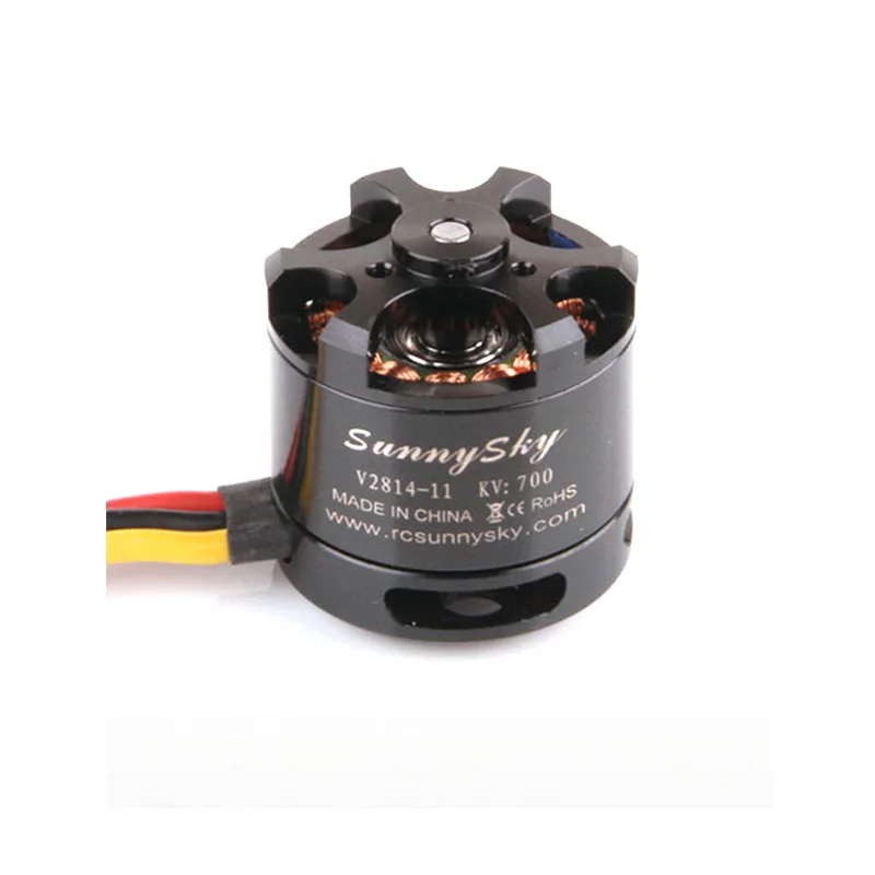 Бесщеточный мотор SunnySky V2814 700KV 800KV 870KV для радиоуправляемого квадрокоптера |
