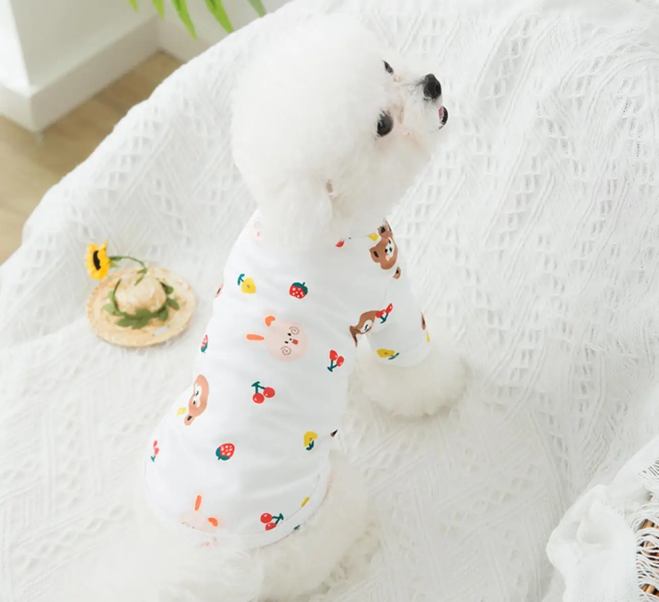 

Pet Cat Dog Clothing Thicken Warm Christmas Clothes For Autumn/Winter Puppy Coat