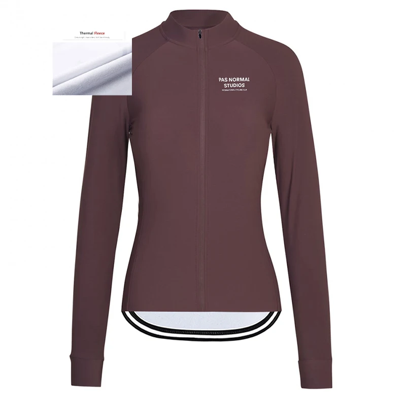 

Women 2021 PNS Winter Thermal Fleece Cycling Jersey New Long Sleeve Warm Bike Wear MTB Road Bike Tops Traje Ciclismo Hombre