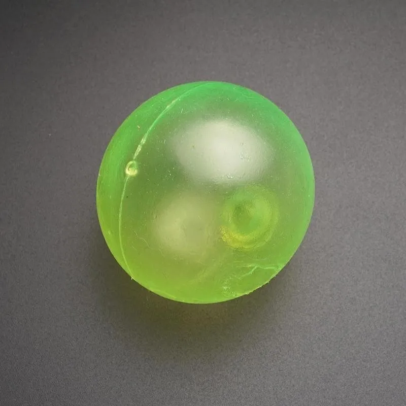 

1pc Stick Wall Ball Fluorescent Squash Ball Sticky Target Ball Decompression Throw Fidget Toy Kids Gift Novelty Stress Relief