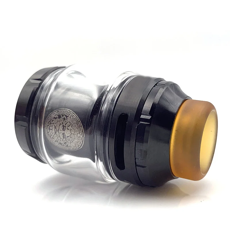 Атомайзер RunVape Zeus X Mesh RTA 25 мм бак 4 5 мл с A1 сетчатая катушка вейп из хлопка 810 Delrin