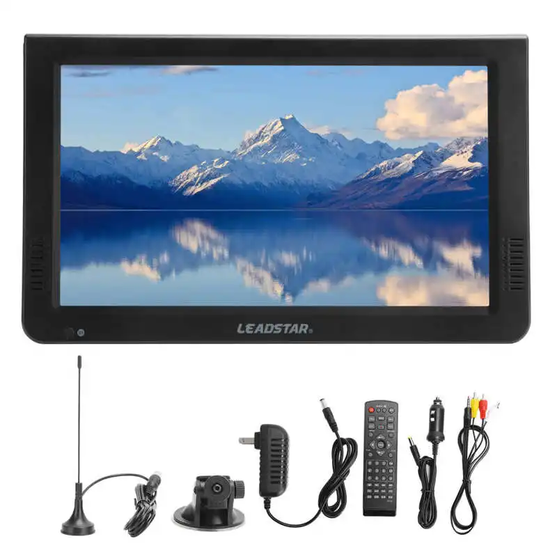 LEADSTAR 10 inch High Definition Television Portable with Bracket 110‑220V US Plug Digital TV | Электроника