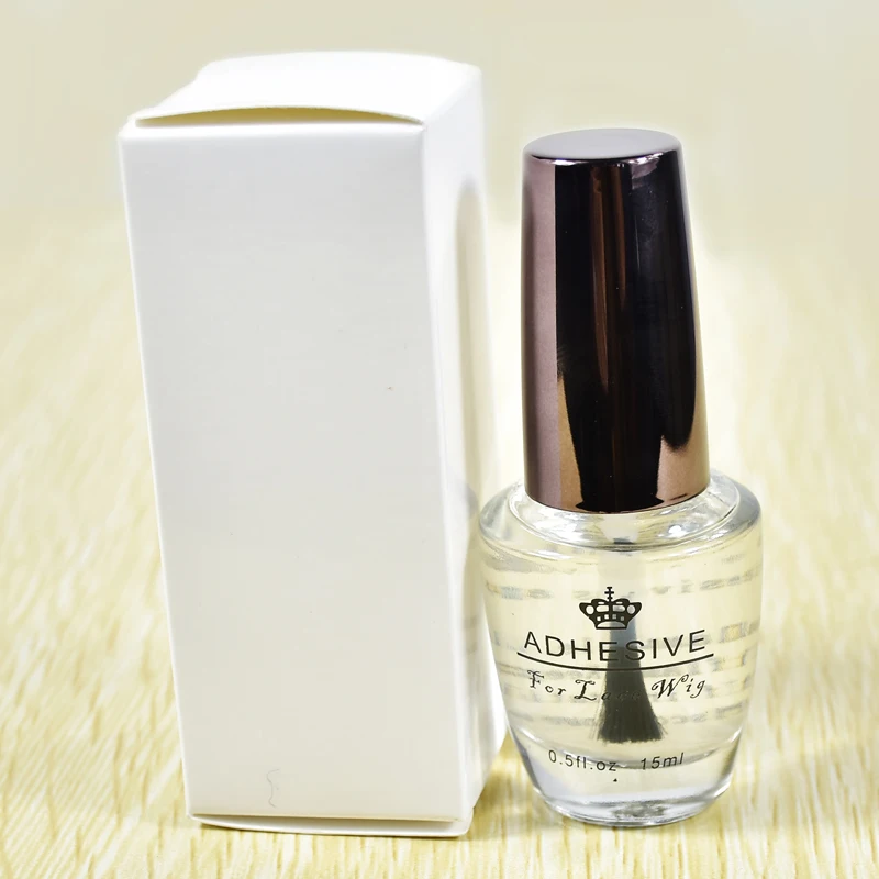 

0.5FL .OZ(15ml) Profession Wig Adhesives Glue Brush-on For Lace Wig High Quality Hair Beauty Salon Accessory