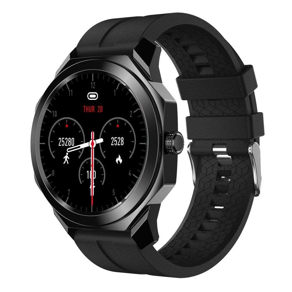 

R68 Smart Watch Round Screen Men's Watches Sport Fitness Smartwatch Full Screen Touch IP68 Waterproof Swim Watch For Android IOS