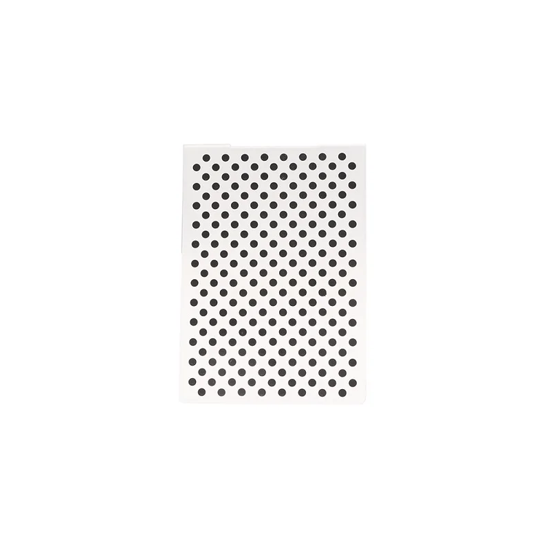 Plastic Embossing Folder For Scrapbook DIY Album Card Tool Template Stamping Round Dot Pattern | Дом и сад