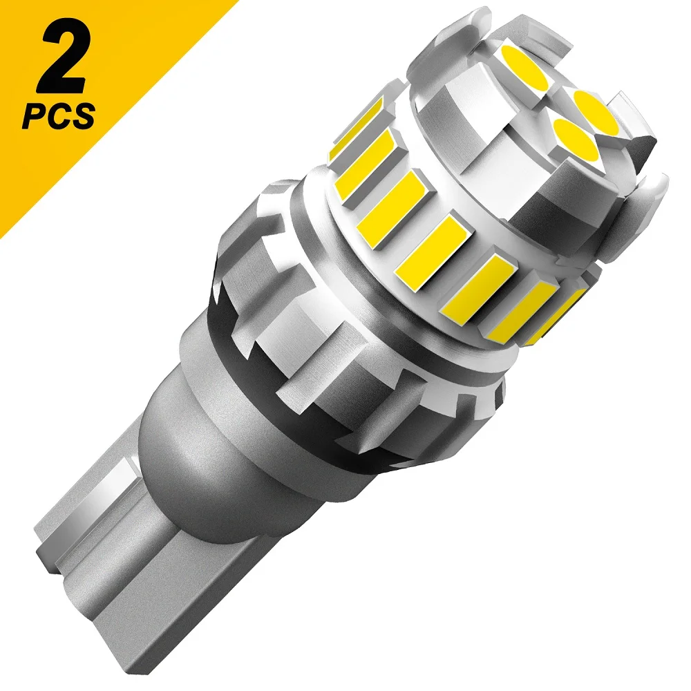 AUXITO 1200Lm W16W T15 Светодиодный лампочки Canbus OBC Error Free светодиодный запасной светильник 921 912 W16W автомобиля задний фонарь D030 ксенон белый 12V 6500K