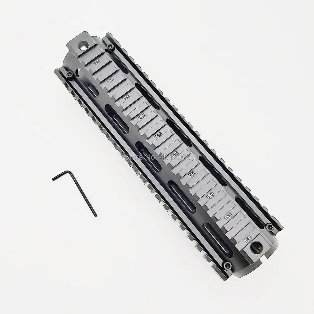 AR-15 падение в Quad Rail Два шт AR 15 Handguard Алюминий 9 дюймов для M4 M16 AR15 Handguard