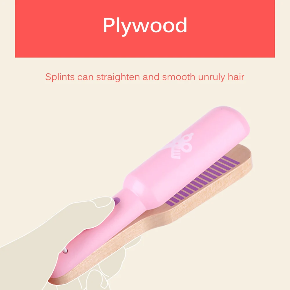 

Play House Toy Set Simulation Fun Barber Tools Set Wooden Toys for Children