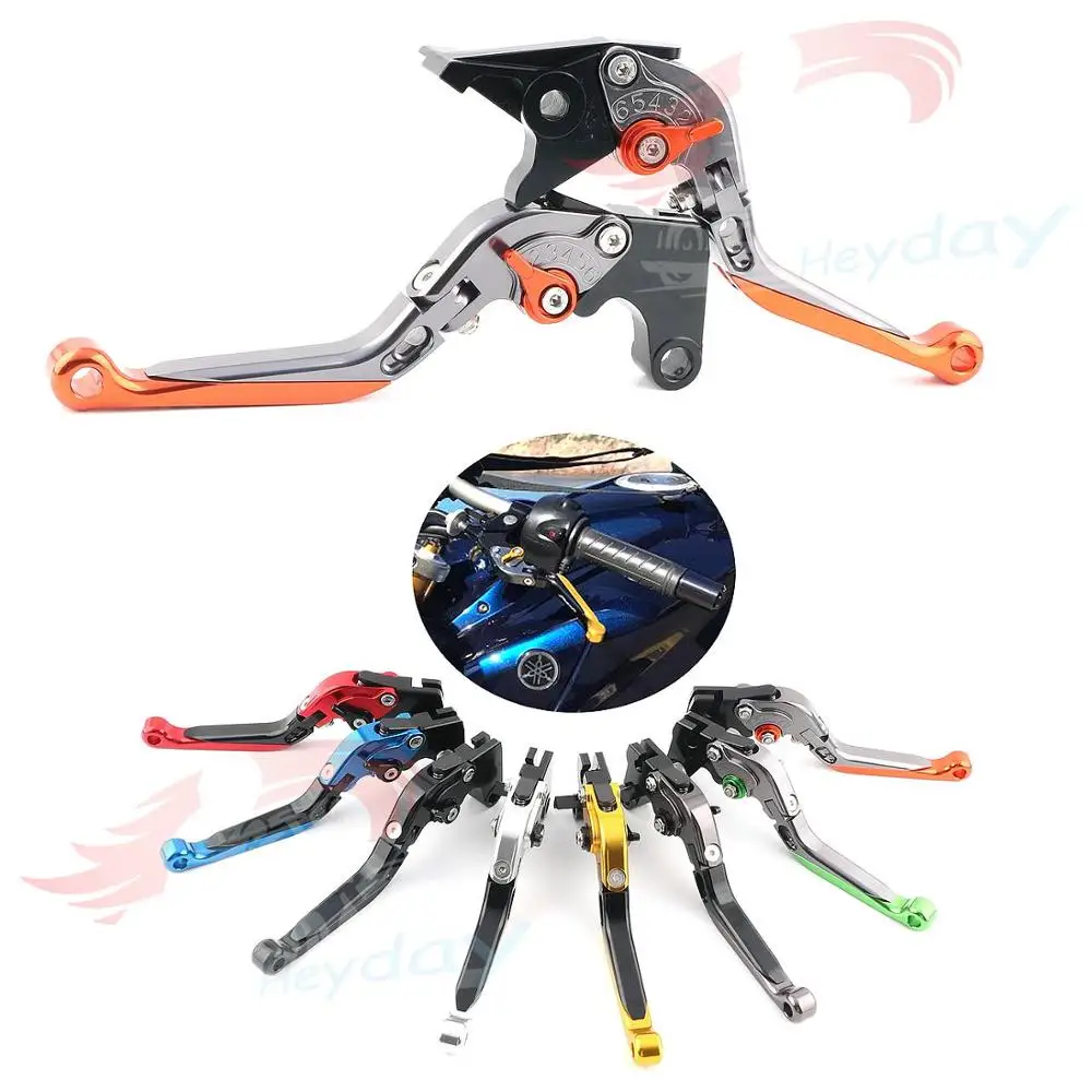 

Motorcycle CNC Adjustable Foldable brake Clutch Levers For YAMAHA FZ-10/MT-10 FJ-09/MT-09 Tracer FZ-09/MT-09/SR FZ-07/MT-07 2018