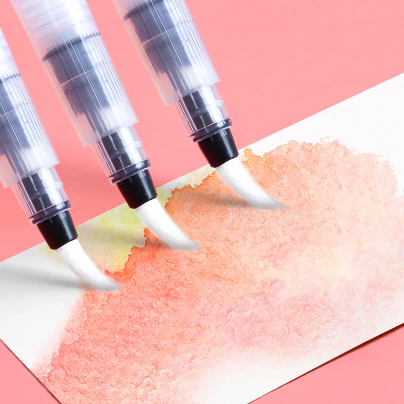 3 шт. кисть Набор нейлон мягкий наконечник для хранения водный маркер Применение