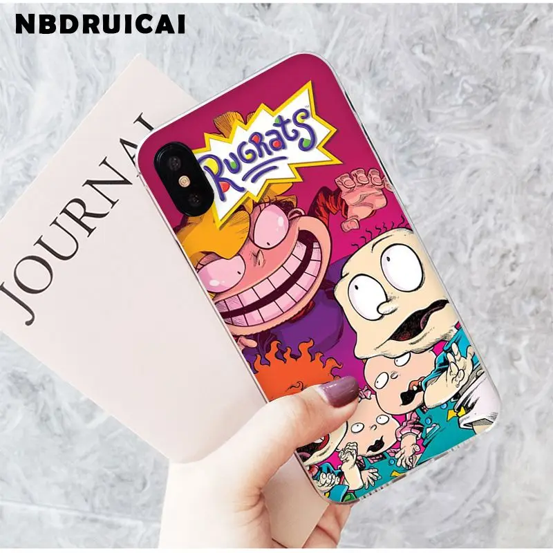 NBDRUICAI мультфильм Rugrats Amin прекрасный карамельный цвет мягкий чехол для телефона из