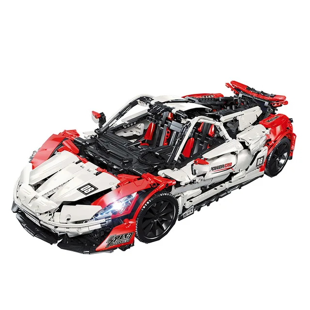 City Technic Series The MOC 20086 McLaren P1 Набор для супергоночных моделей автомобилей