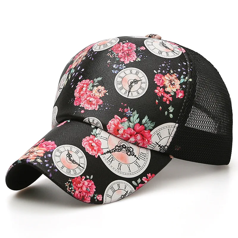 Модная сетчатая шляпа Повседневная универсальная бейсбольная кепка