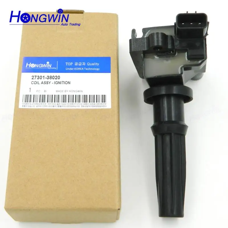 Катушка зажигания 27301 38020 для Hyundai Santa Fe Sonata Kia Optima 2.4L 4cyl 199 2006 UF285 / 5C1155 ENG.CODE SIRIUS II