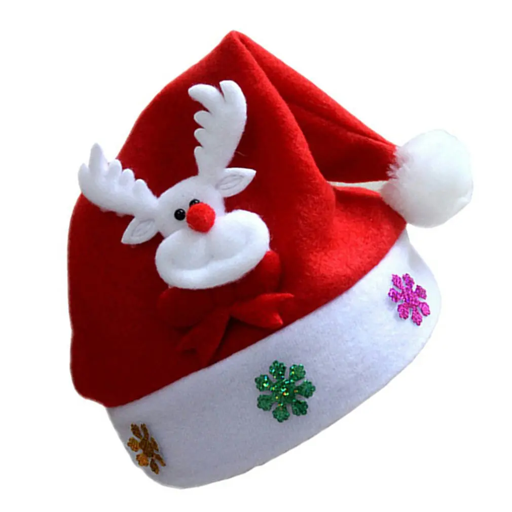 Рождественские шляпы праздничные украшения рождественская елка DIY Подарочные