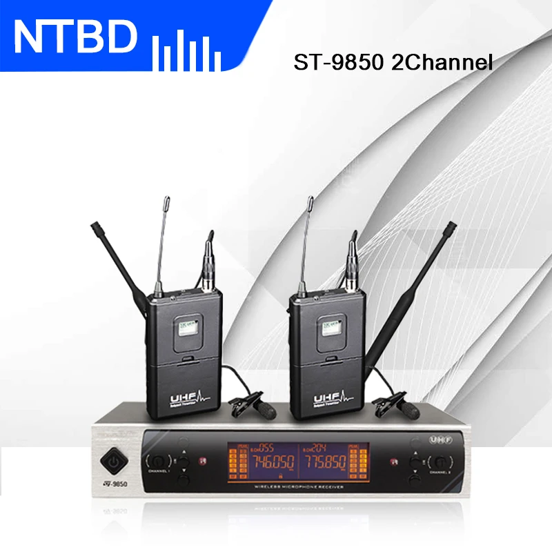 NTBD сцены хип-хоп звук вещания шоу Свадьба ST-9850 профессиональный беспроводной в уши монитор системы большой экран