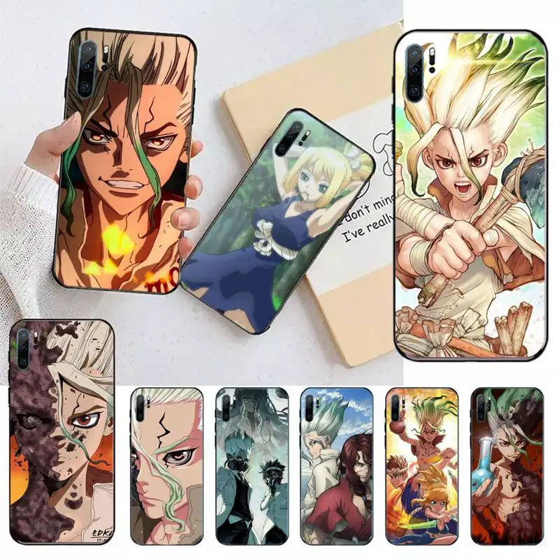 

Dr.STONE Anime Comics Phone Case For Huawei honor Mate 10 20 30 40 i 9 8 pro x Lite P smart 2019 Y5 2018 nova 5t