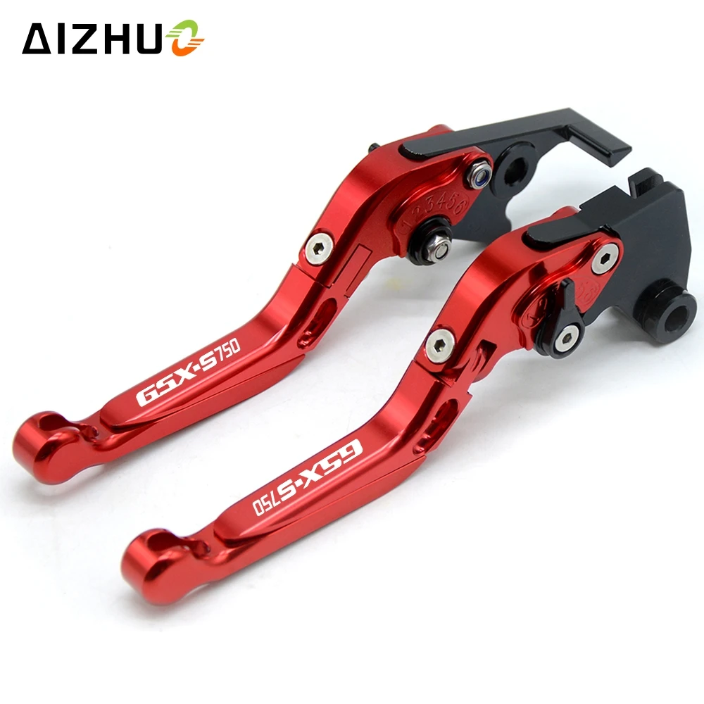 С GSX-S750 Тормозной Рычаг Сцепления Мотоцикла Алюминиевый Выдвижной регулируемый