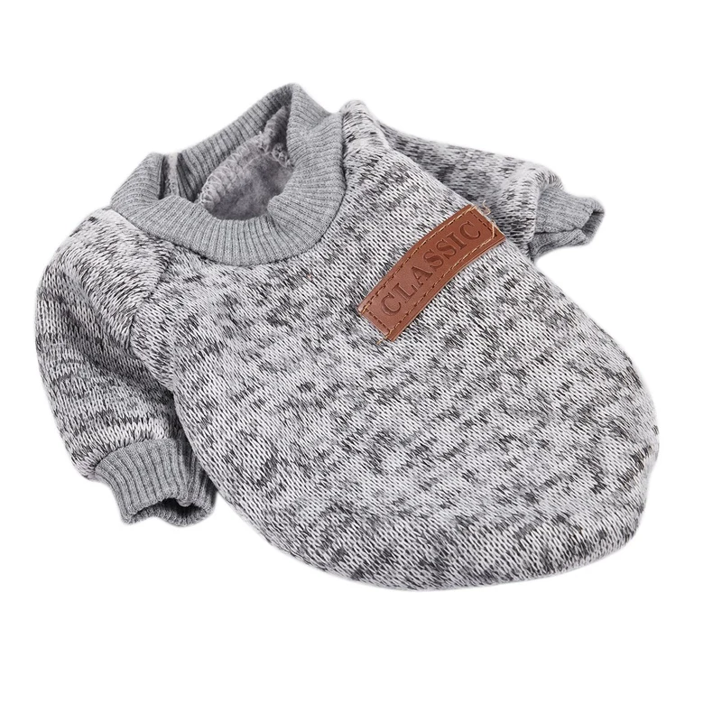 Классическая зимняя одежда для собак Одежда щенка котика модная куртка мягкий