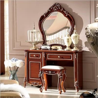 antique european mirror table dresser french bedroom furniture p10227