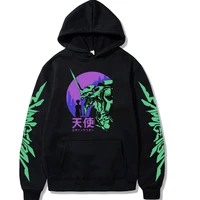 evangelion hoodies japanese anime eva print streetwear men women sweatshirts oversized hoodie harajuku tracksuits male clothing