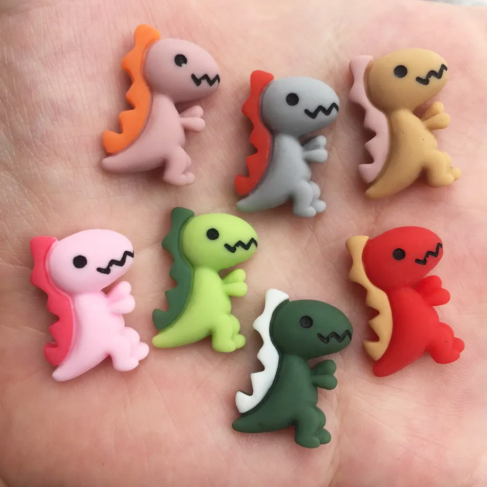 30 шт. милые Разноцветные Мини Динозавры из смолы|Камни| |