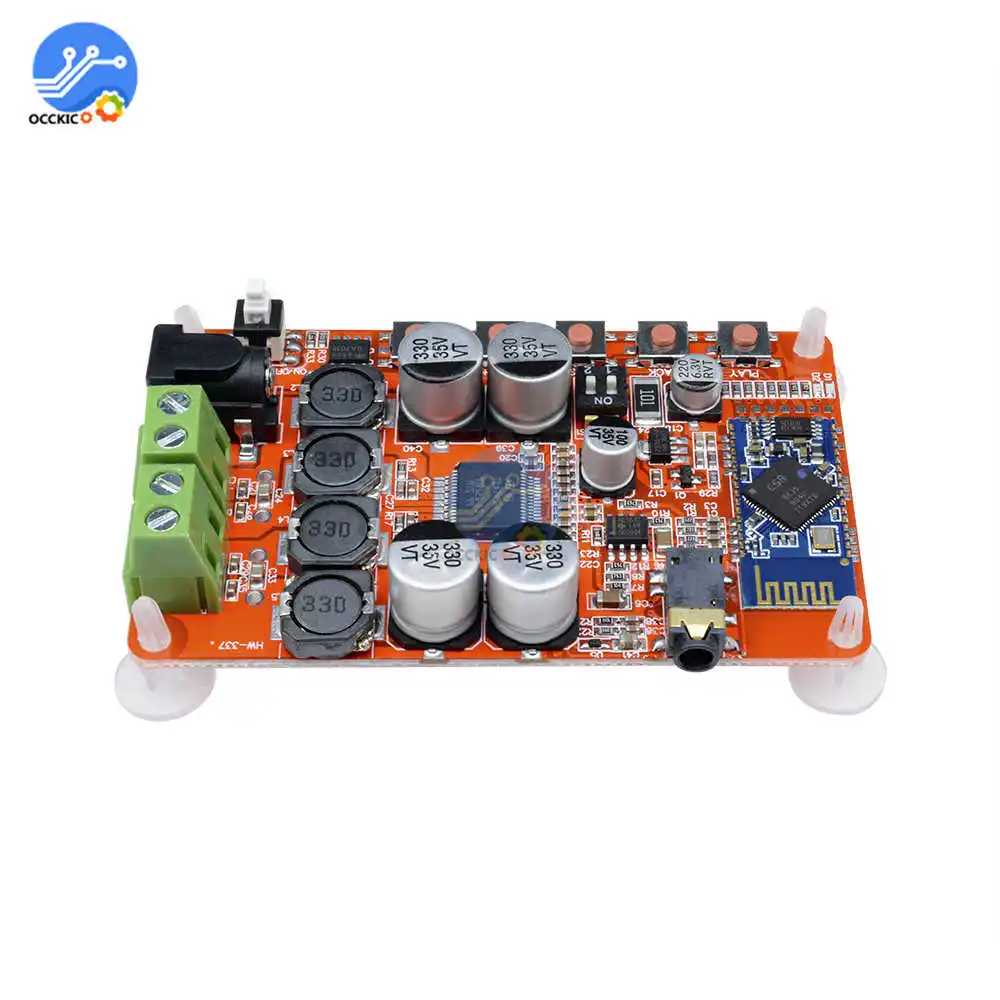 TDA7492P беспроводной Bluetooth 4 0 Плата усилителя HIFI стерео 25 Вт * 2 аудио динамик AMP с AUX