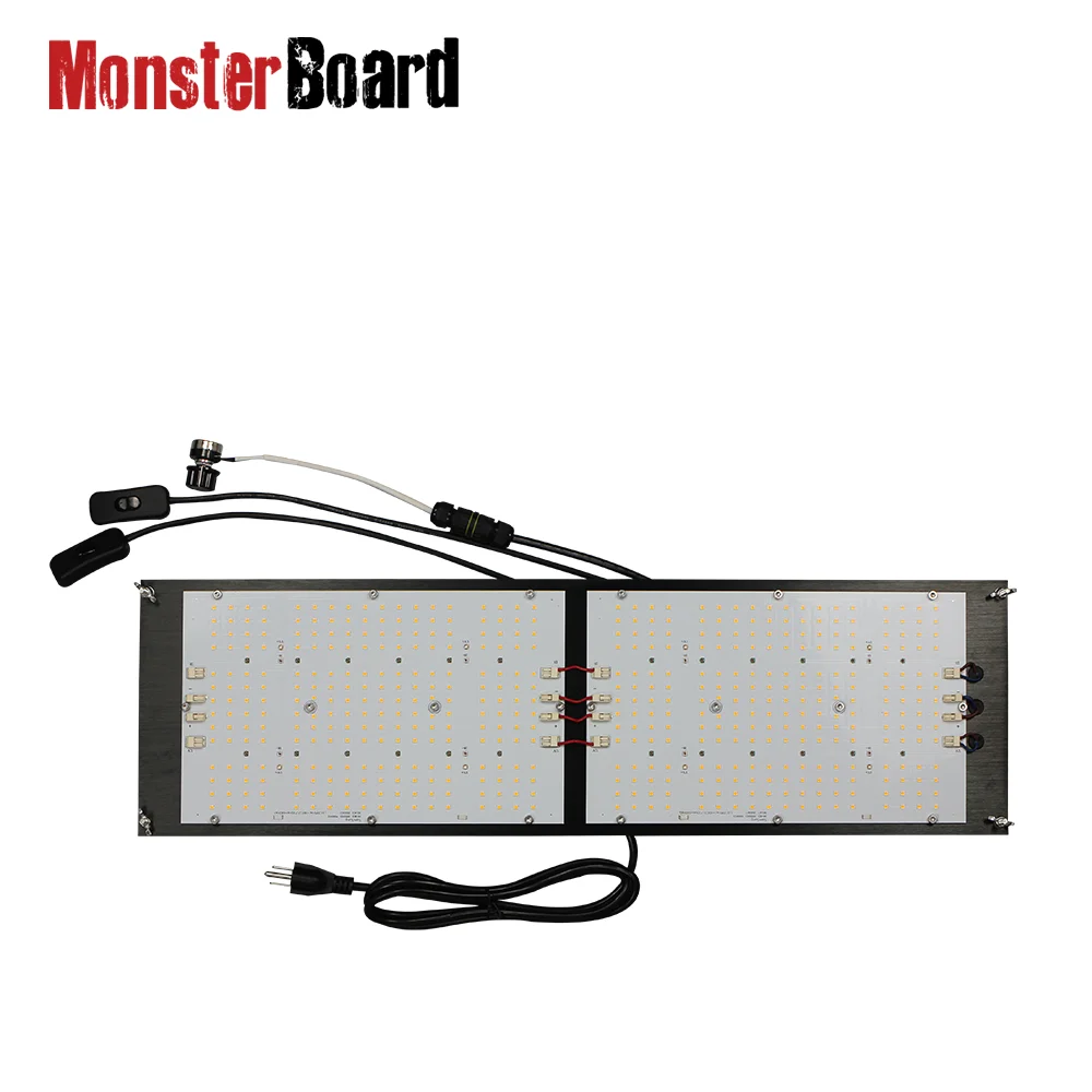 

Led grow light 240w Hydroponic monster board v4-plus grow light uv ir switches samsung lm301h cree 660nm diodes meanwell driver