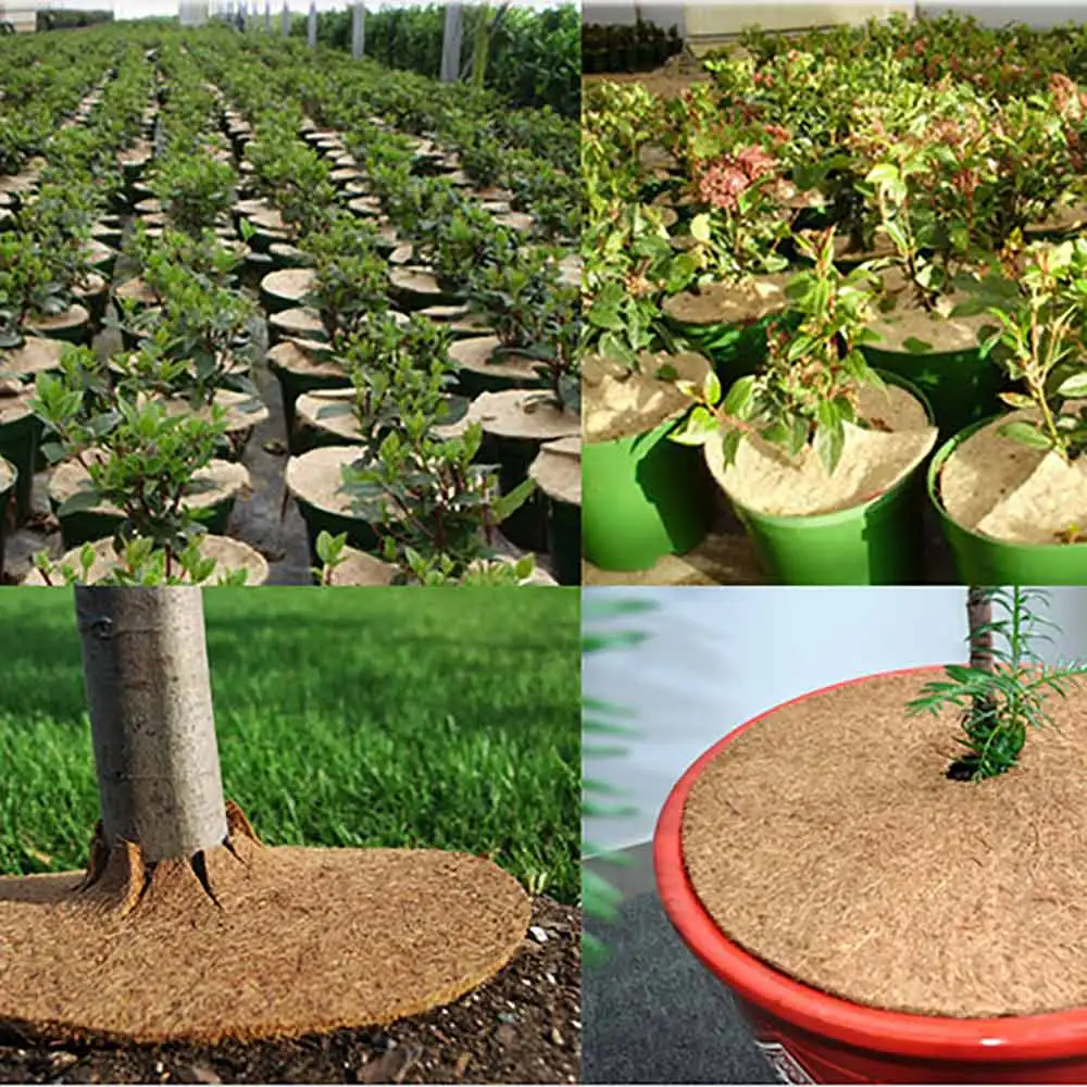 

Flowerpot Blocking Mat Mulch Mat Tree Fence Mat Flowerpot Dust-Proof Decorative Mat