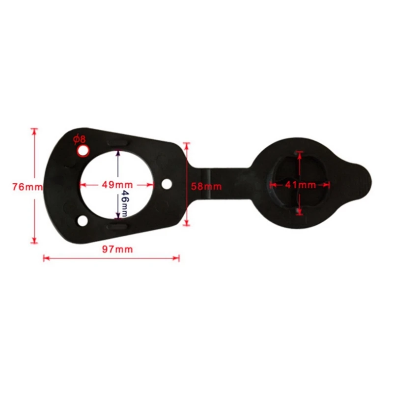 2 PiecesFishing rod bracket gasketand Gasket Kit Fit for Flush Mount Rod Holder Kayak Boat Fishing Accessory | Спорт и развлечения