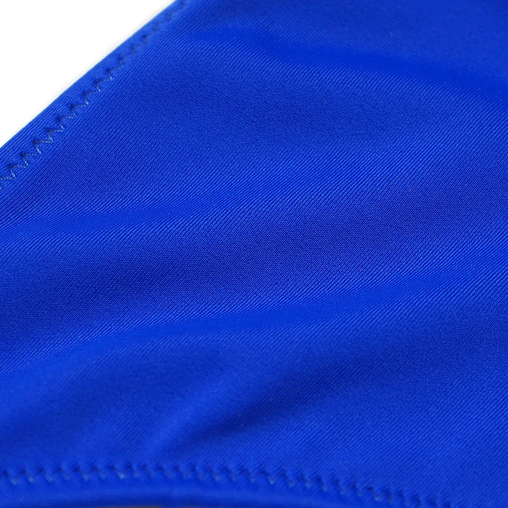 Королевский синий бикини стринги для женщин с Т-образным ремешком пляжная одежда