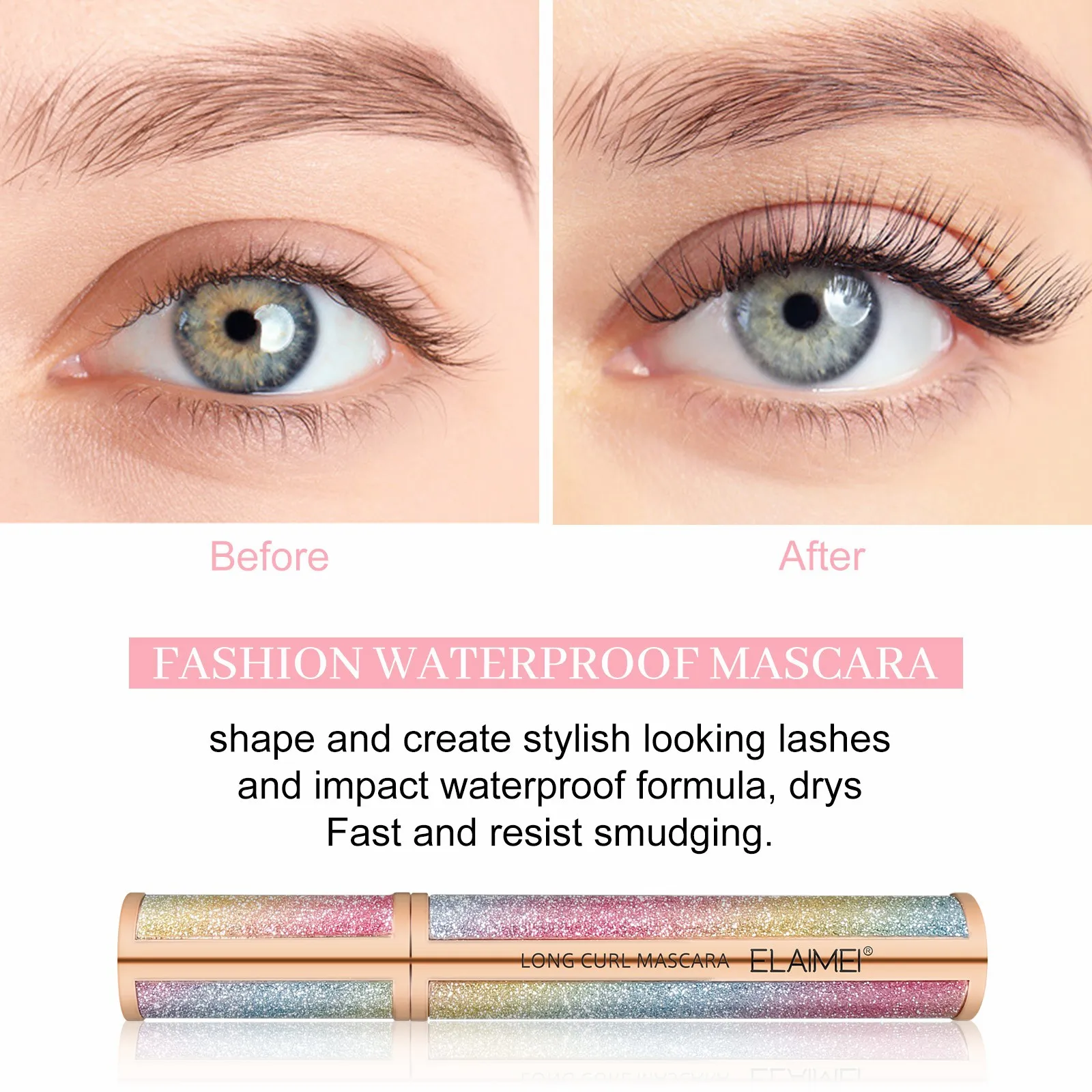 

4d Charm Mascara Volume Waterproof Lash Extensions Makeup Growth Lash Graft Eyes Fluid Professional For Eyes Wholesale Price New
