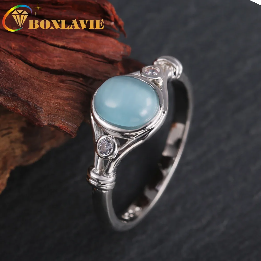 Женские винтажные обручальные кольца BONLAVIE из циркония в европейском и