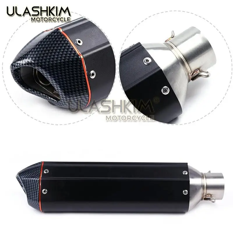 Универсальный 36 51 мм мотоцикл модифицированный скутер глушитель Escape Silp на грязи