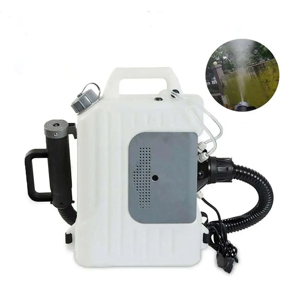 10L 1400W electric backpack ULV fogger sprayer , garden cold fogging machine and mosquito drug sprayer 110/220V