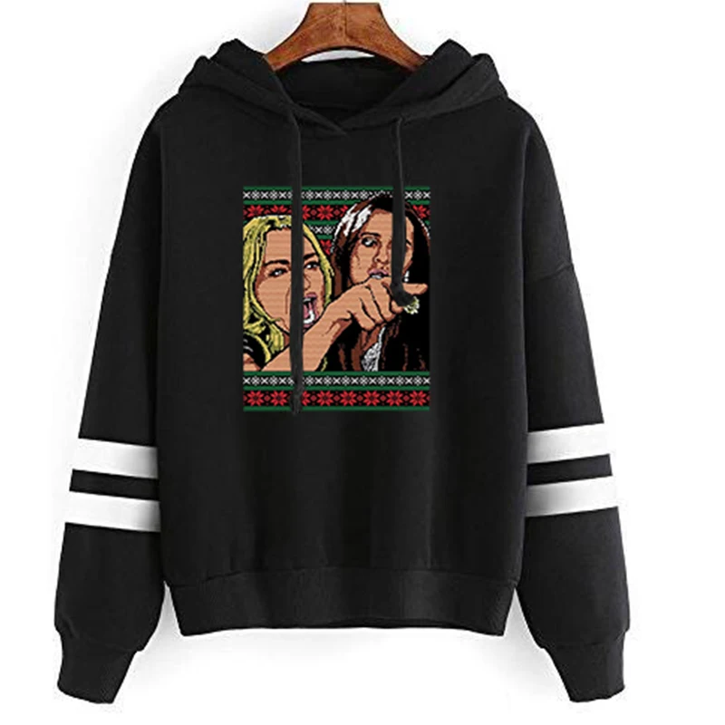 Женский свитшот с изображением кошки повседневные пуловеры принтом женская