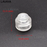 1000pcspack high quality cord lock toggle stopper plastic toggle clip cord buckle backpack accessories clear white