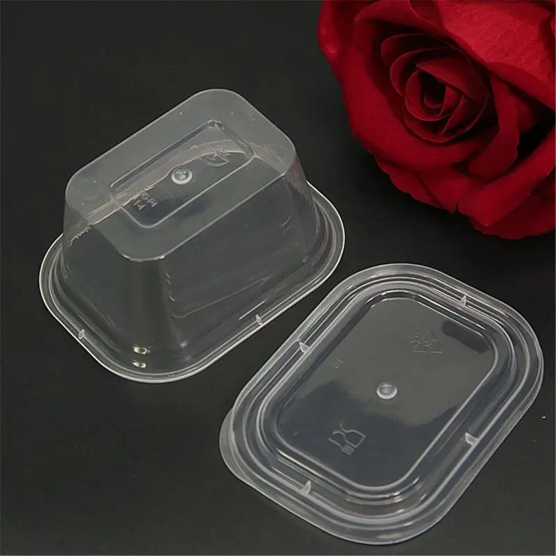 

3PCS 100ml Slime Container Organizer Box For Light Clay Foam Slime Fluffy 24BE
