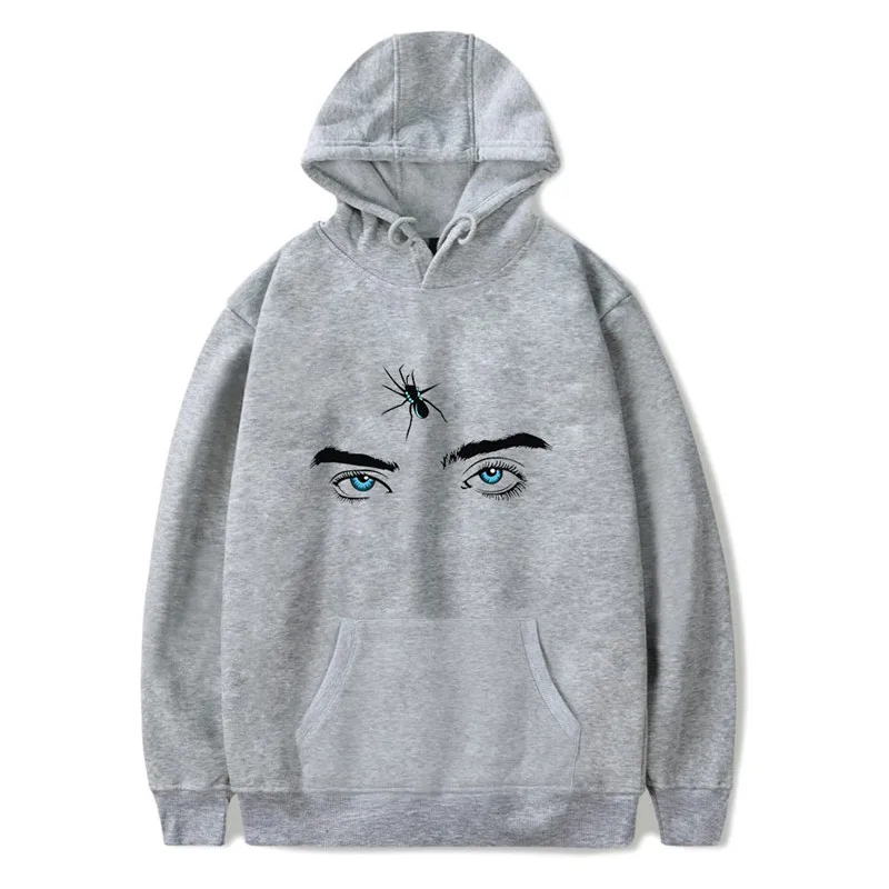 top 9 Billie Eilish с принтом и капюшоном для женщин/мужчин популярная одежда Harajuku Повседневная Горячая Распродажа толстовки Свитшот размера плюс - Цвет: top 9