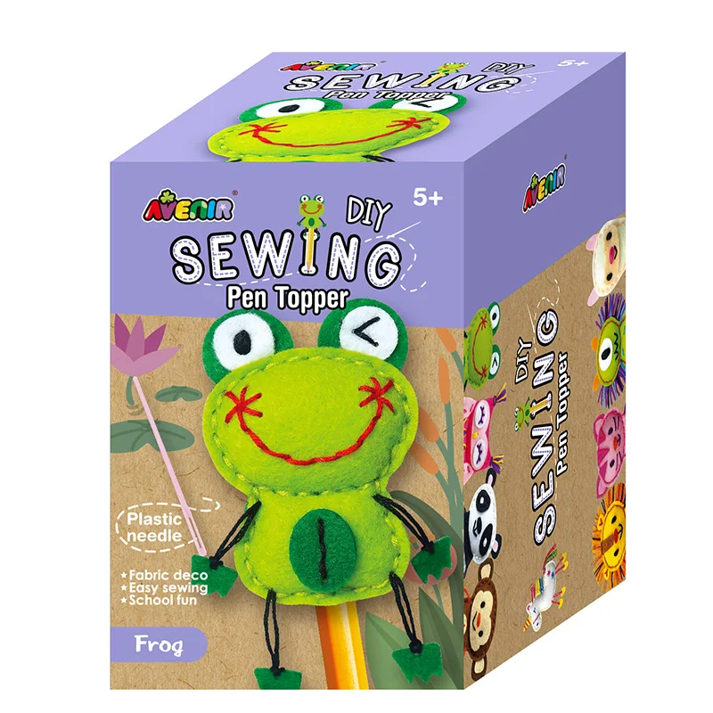 Сделай Сам швейная ручка для детей ручная работа Кукольное ремесло мультяшный