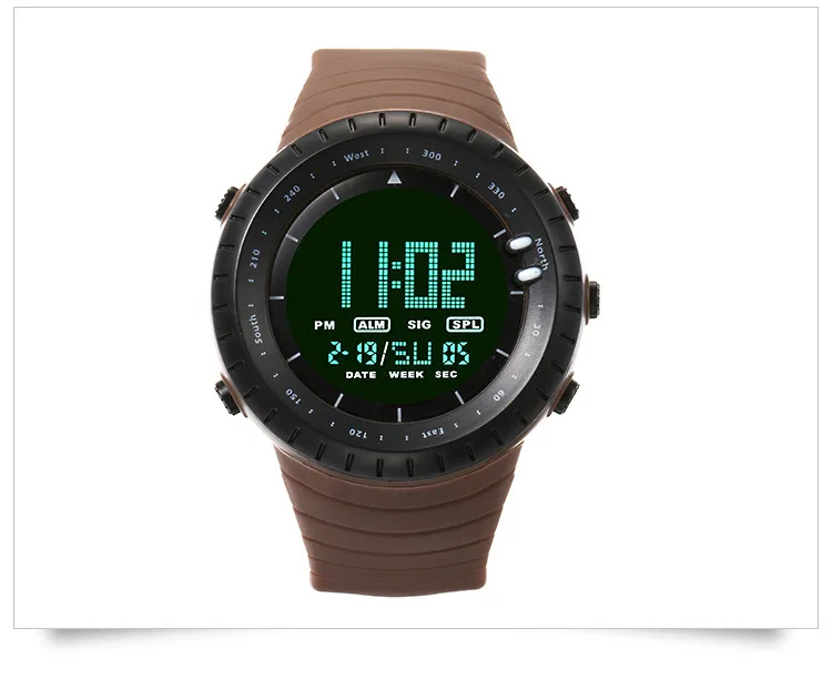 

Manufacturers outdoor waterproof mountaineering electronic watch fashion casual digital step watch