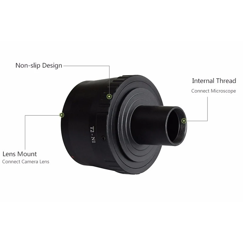Т образное кольцо для зеркальной камеры Nikon T2 N1 + 0 91 дюйма 23 2 мм адаптер