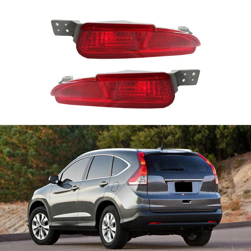 

Car Rear Bumper Fog Light Reflector for HONDA CRV CR-V 2012-2014 Without Bulb