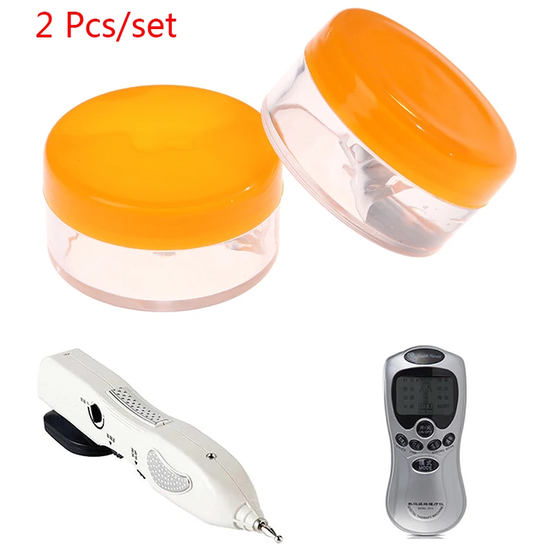 

2PCS Conductive Conducting Gels Electronic Acupuncture Pen Electric Meridians Energy Laser Therapy Pen Relief Pain Health Care