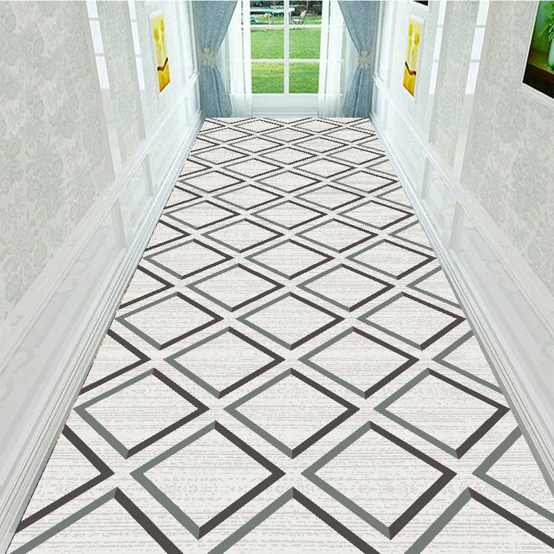 Геометрический Коврик для коридора в скандинавском стиле настил