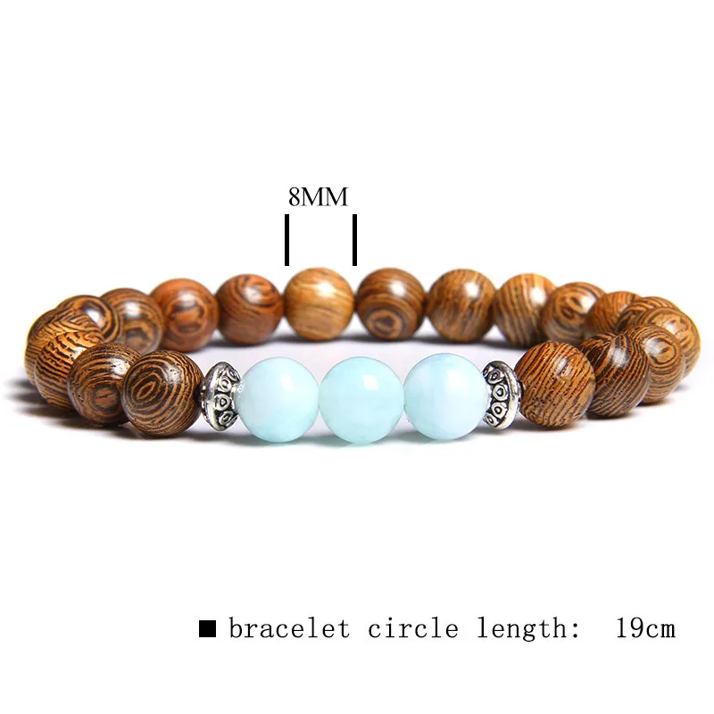 Мужской браслет натуральный черный камень лавы круглый 8 мм розовый кристалл